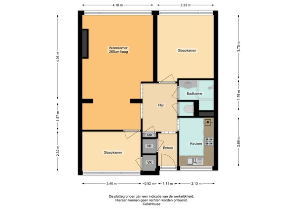 Zevende verdieping Sportlaan 300 Vlaardingen (liggend).jpg